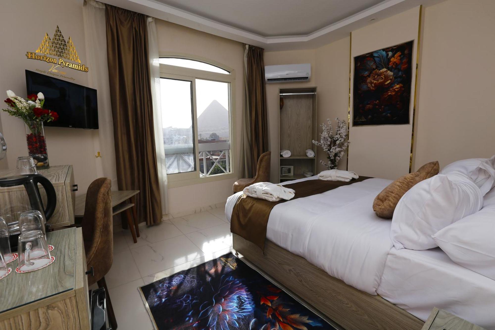 Horizon Pyramids View Inn Kafrat al Jabal Экстерьер фото