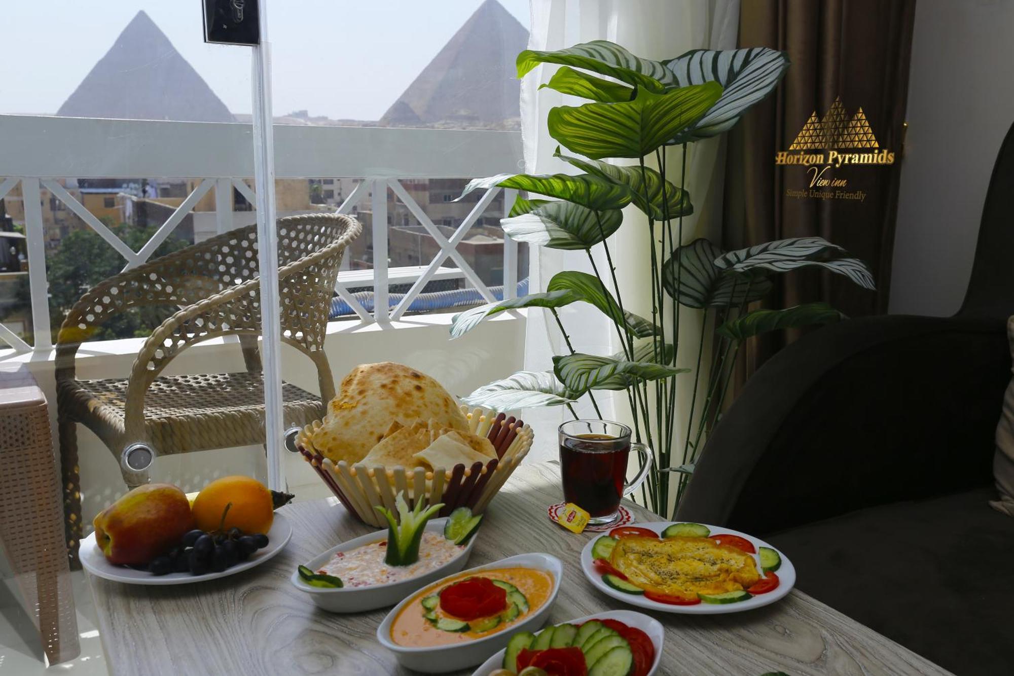 Horizon Pyramids View Inn Kafrat al Jabal Экстерьер фото