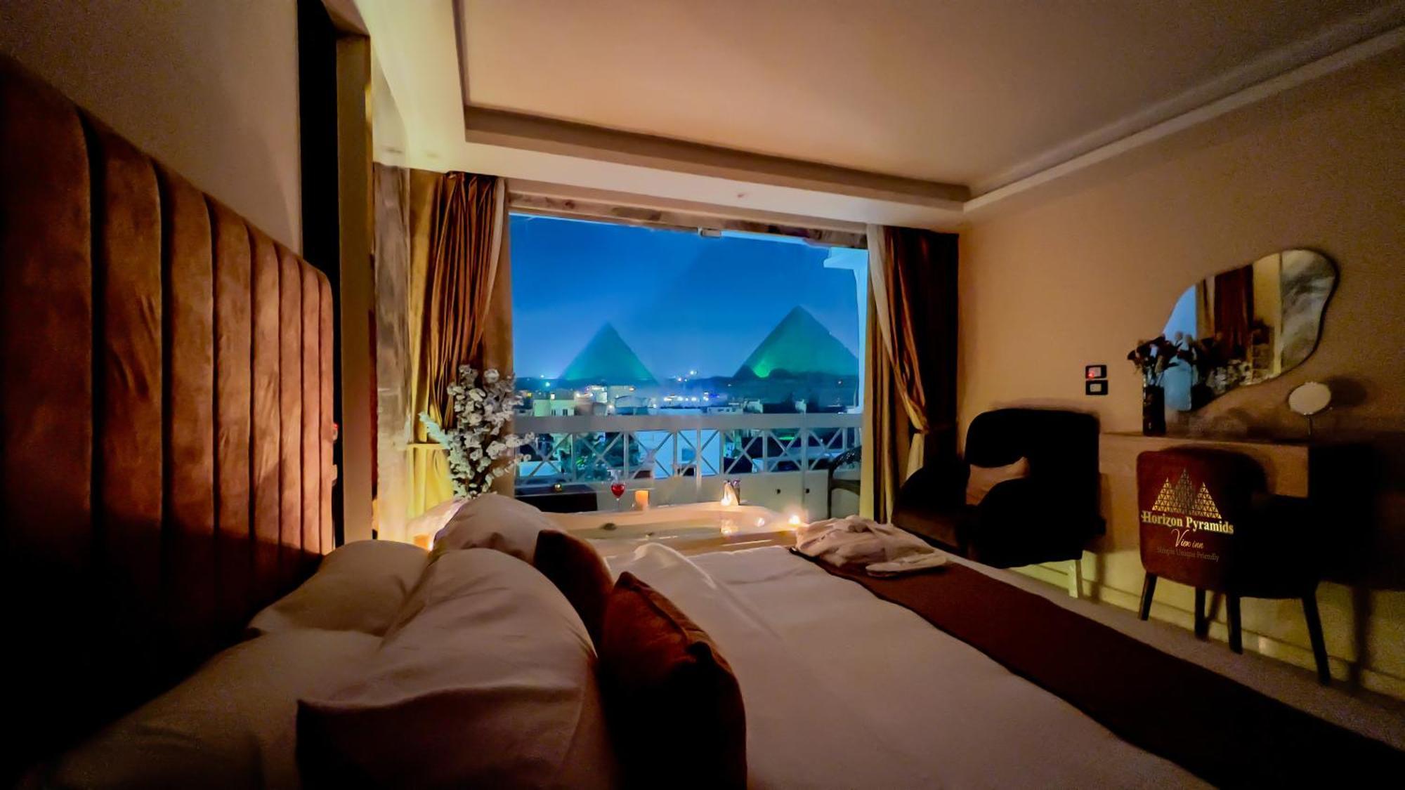 Horizon Pyramids View Inn Kafrat al Jabal Экстерьер фото