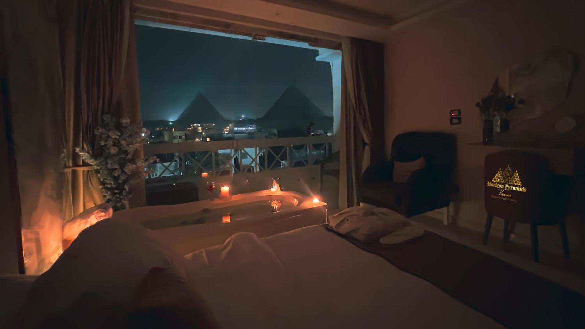 Horizon Pyramids View Inn Kafrat al Jabal Экстерьер фото