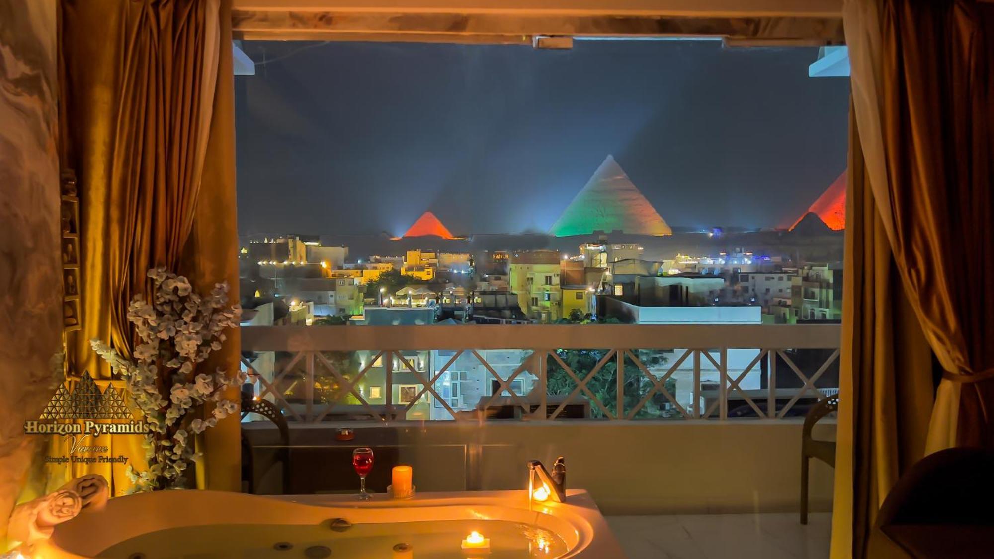 Horizon Pyramids View Inn Kafrat al Jabal Экстерьер фото