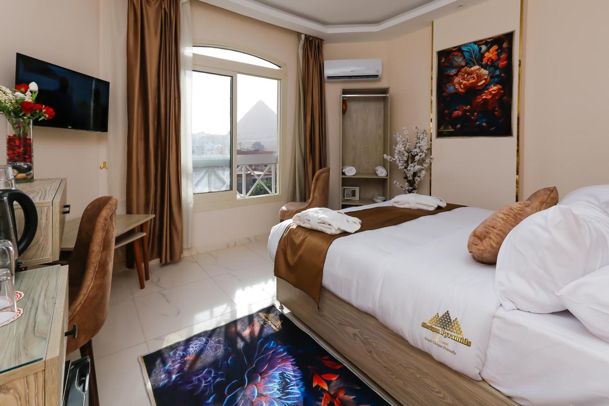 Horizon Pyramids View Inn Kafrat al Jabal Экстерьер фото