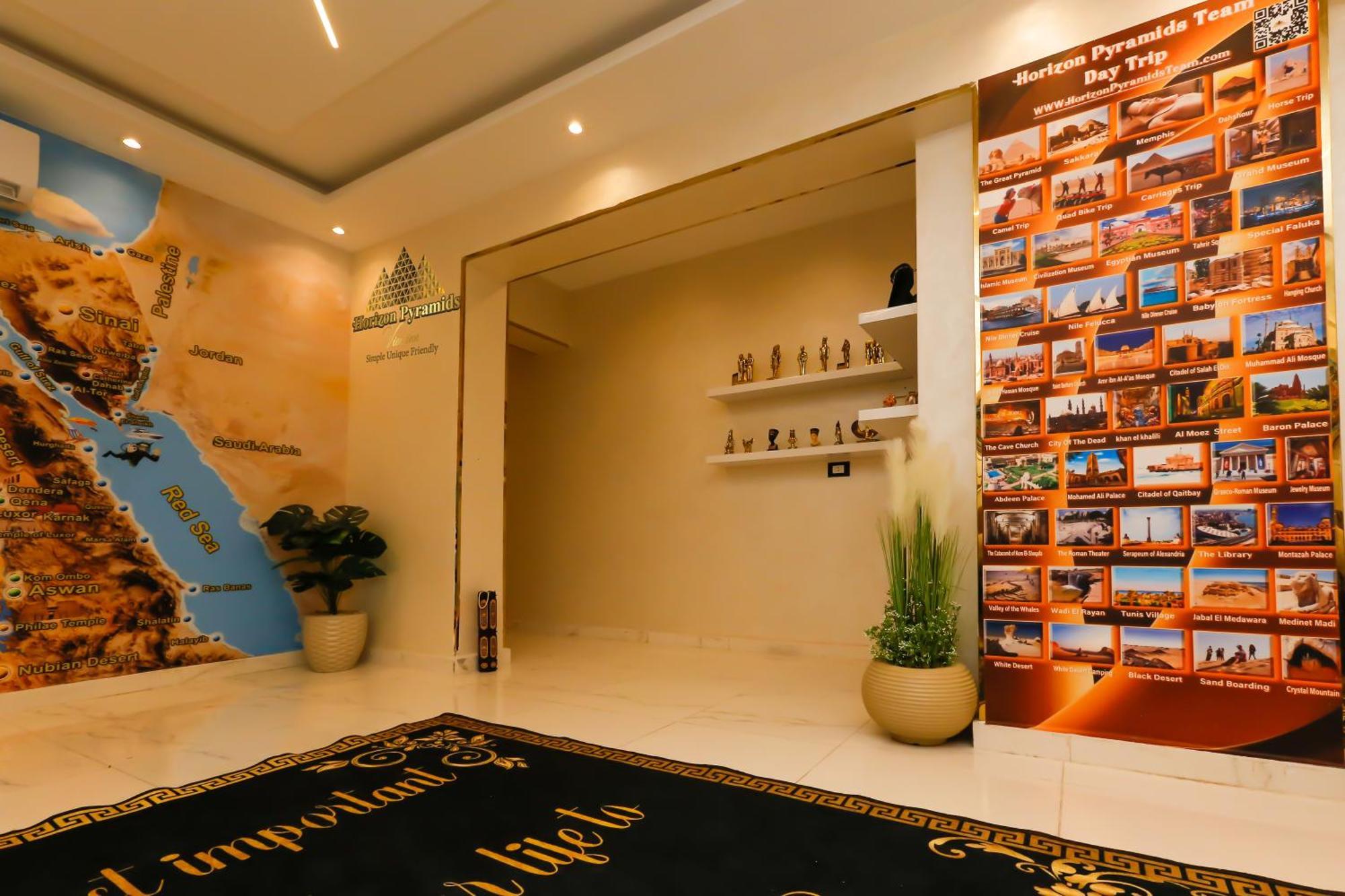 Horizon Pyramids View Inn Kafrat al Jabal Экстерьер фото