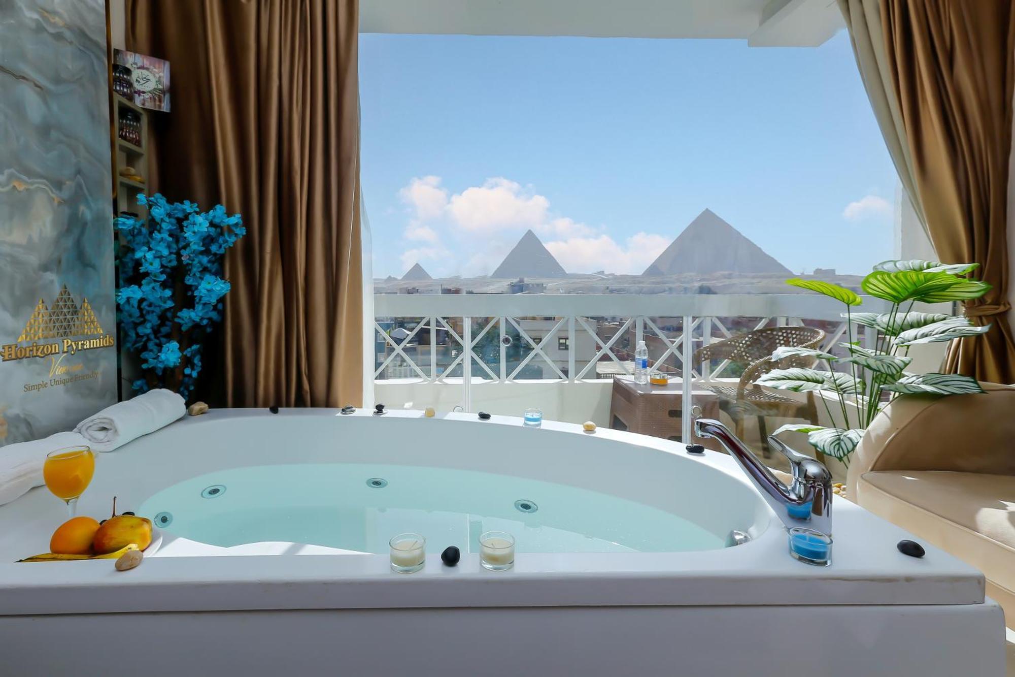 Horizon Pyramids View Inn Kafrat al Jabal Экстерьер фото