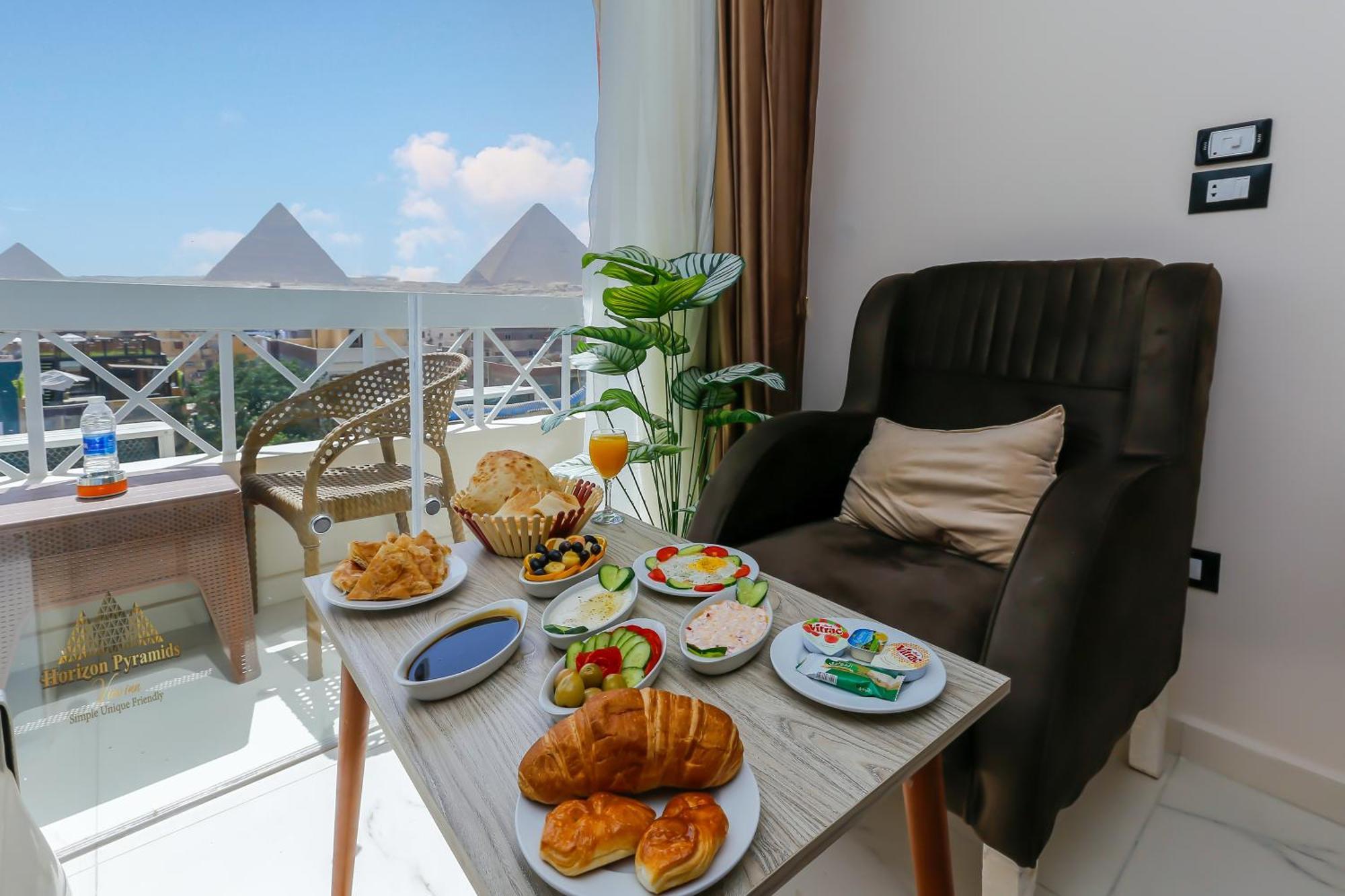 Horizon Pyramids View Inn Kafrat al Jabal Экстерьер фото